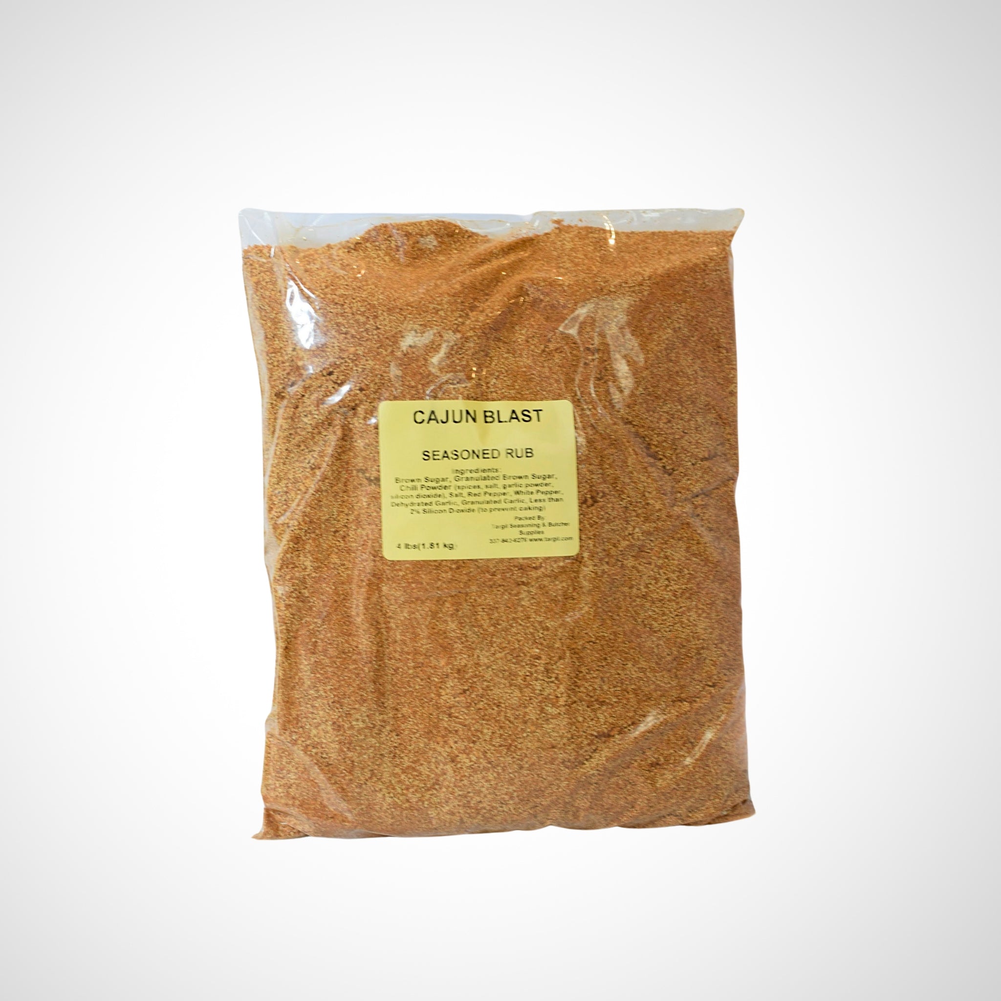 Cajun Blast Seasoned Rub 48oz (4lb) 1.81 KG