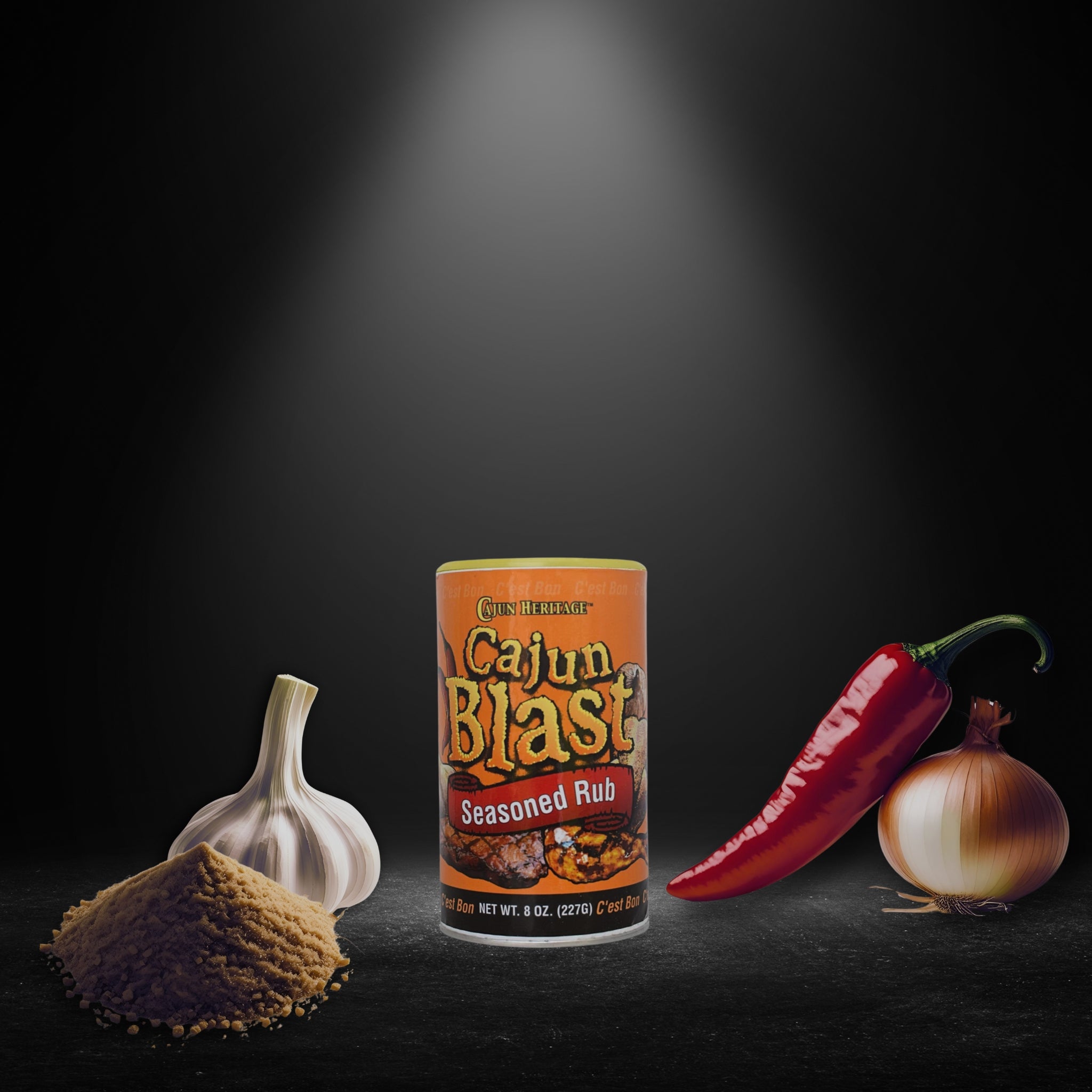 Cajun Blast Seasoned Rub 8oz