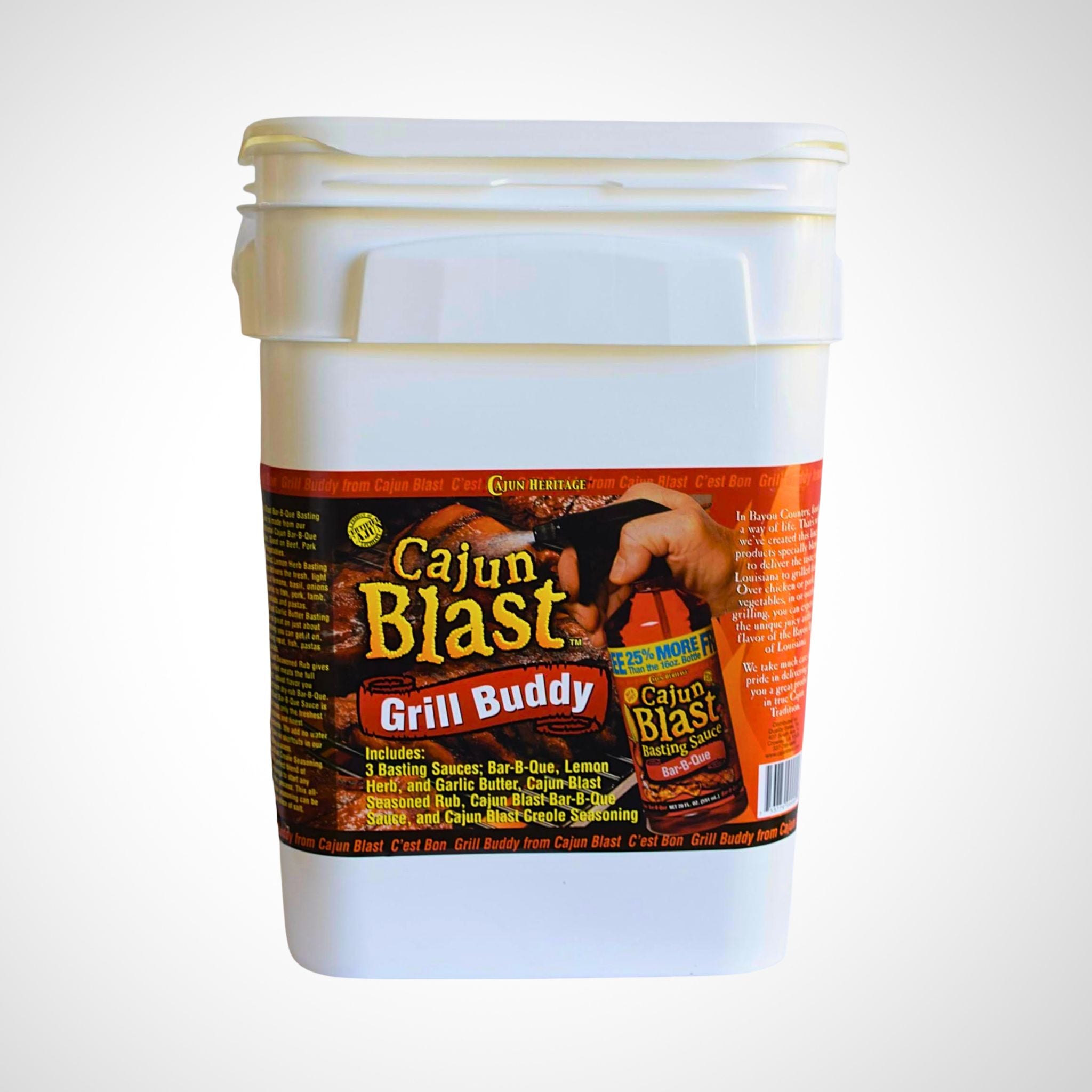 Cajun Blast BIG Grill Buddy Bucket