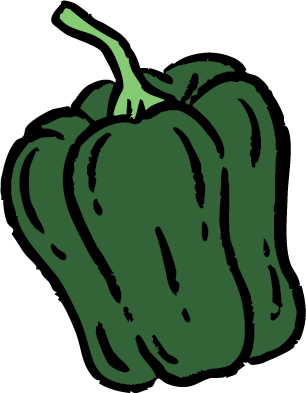 Green bell pepper
